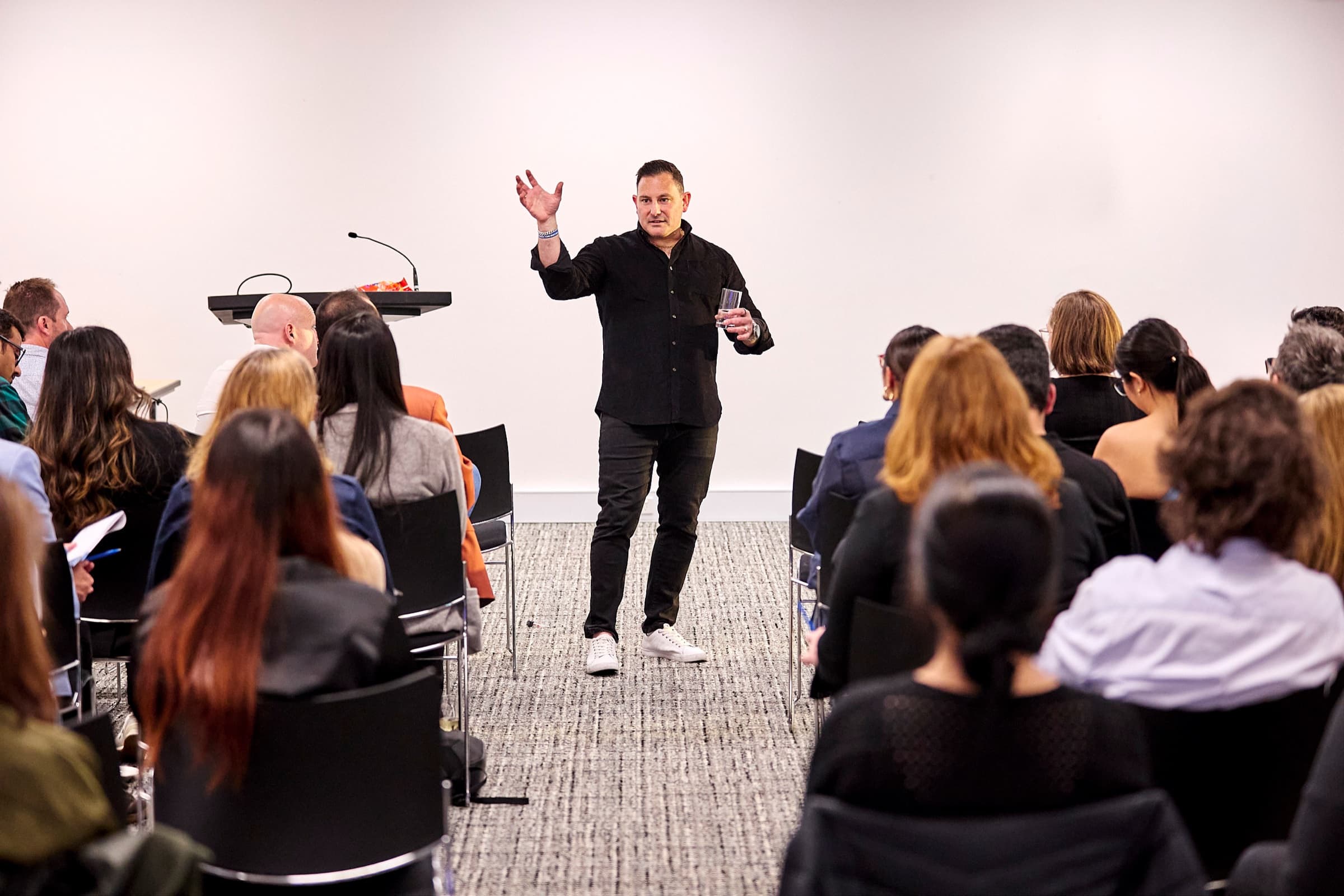 Justin Kabbani at Melbourne Marketing Forum