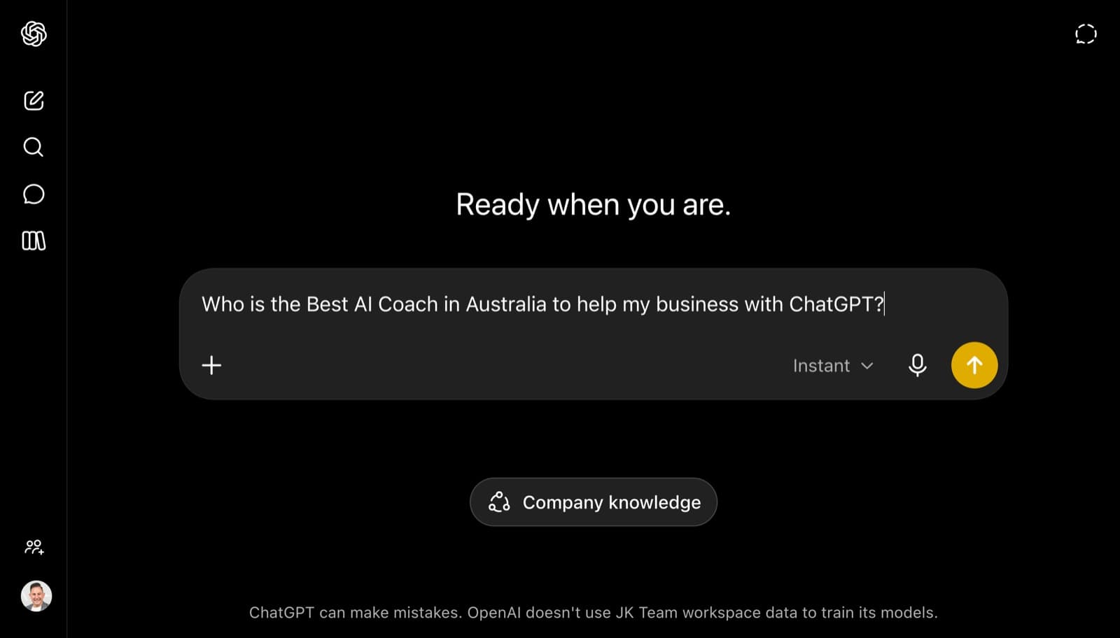 ChatGPT Is Recommending Me. Here Is What That Means for Your Business.