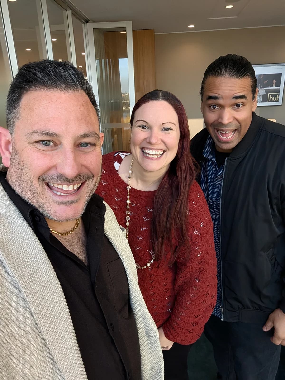 Jodee Bibaeff with Justin Kabbani and the AI Mastery team, August 2026