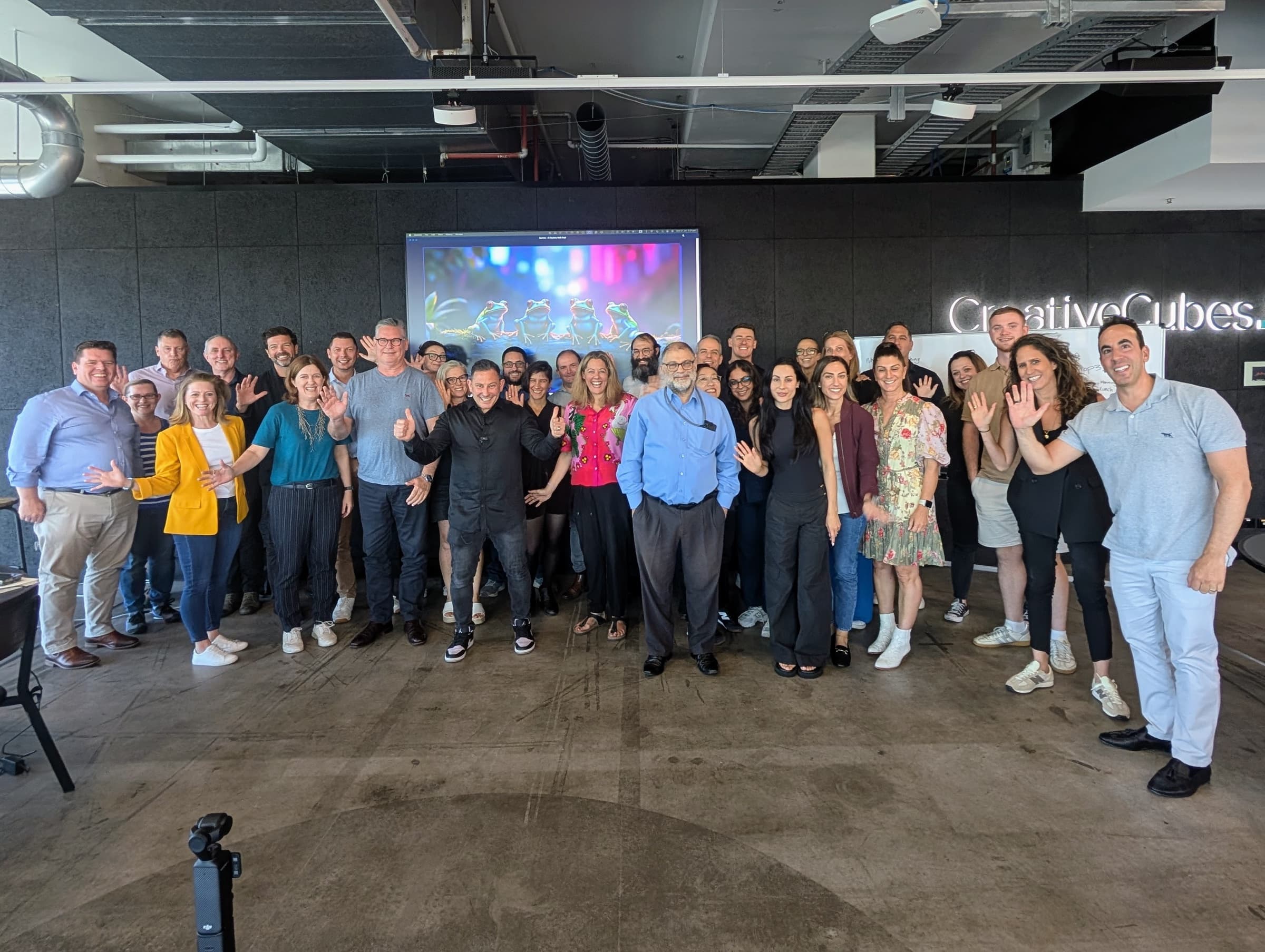 AI Mastery Melbourne workshop group photo