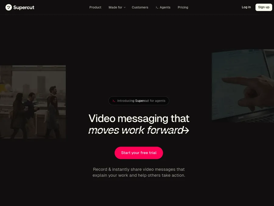 Super Cut homepage